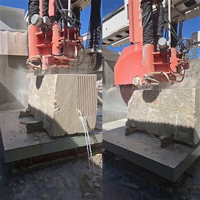 افقي بليڊ سان ماربل بلاڪ ڪٽڻ واري مشين